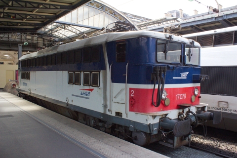 SNCF BB17000 no. 817079 at Paris Gare de l'Est on 21st April 2016.