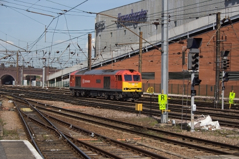 DB Schenker class 60 no. 60040 at Doncaster