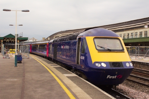 FGW class 43 no. 43031 at Bristol Temple Meads